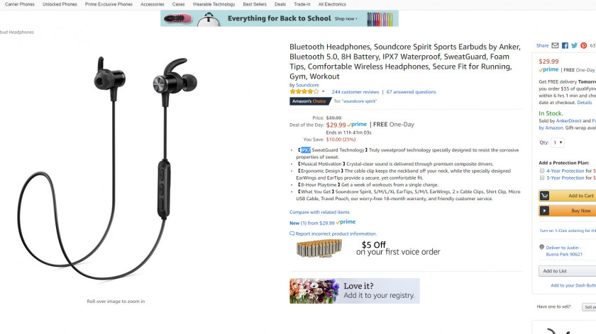 Anker Soundcore Spirit Sport