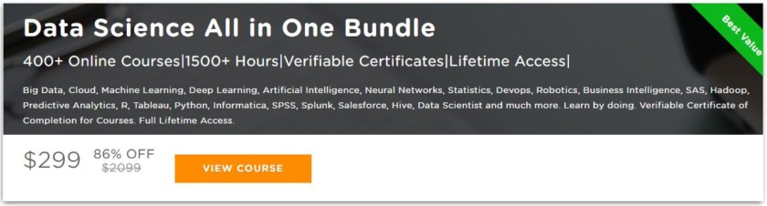 EduCBA Data and Analytics Bundle