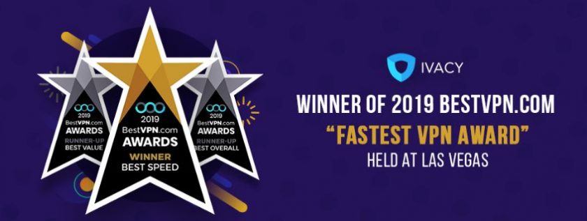 Ivacy VPN Awards