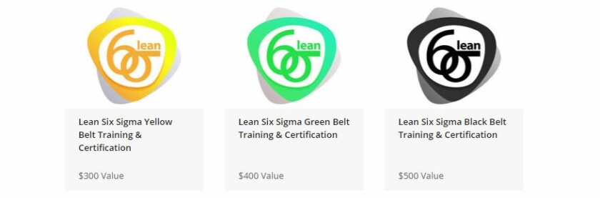 The Official Lean Six Sigma Training and Certification Bundle