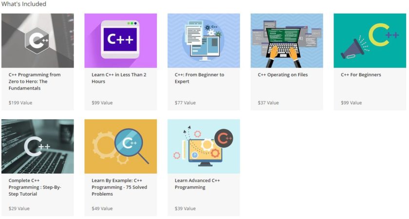 The Complete C++ Programming Bundle What's Included
