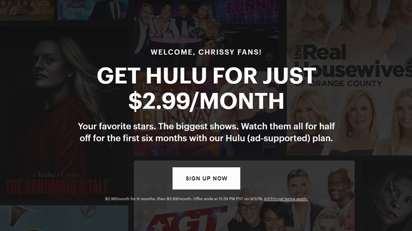 Hulu Deal August 2019 Hulu Deal August 2019