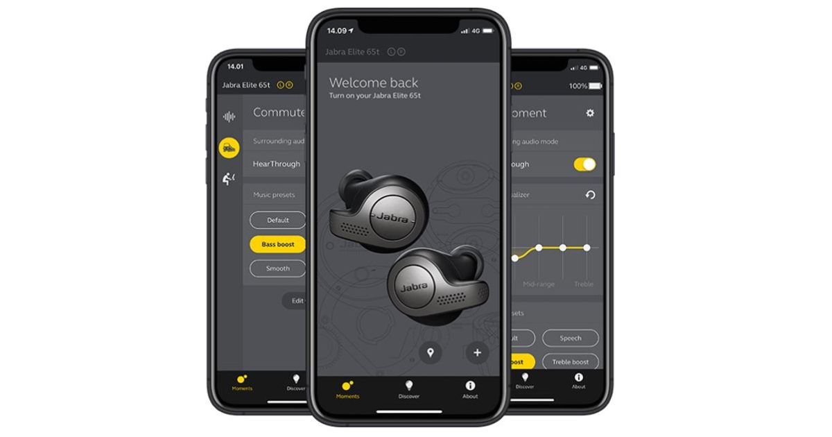 Jabra Elite 65t True Wireless Earbuds App