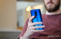OnePlus 7 Pro in use from behind