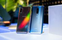 Samsung Galaxy Note 10 Plus vs OnePlus 7 Pro back on table 1