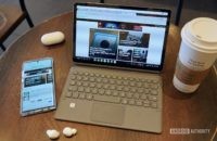 Samsung Galaxy Tab S6 review angle view from above