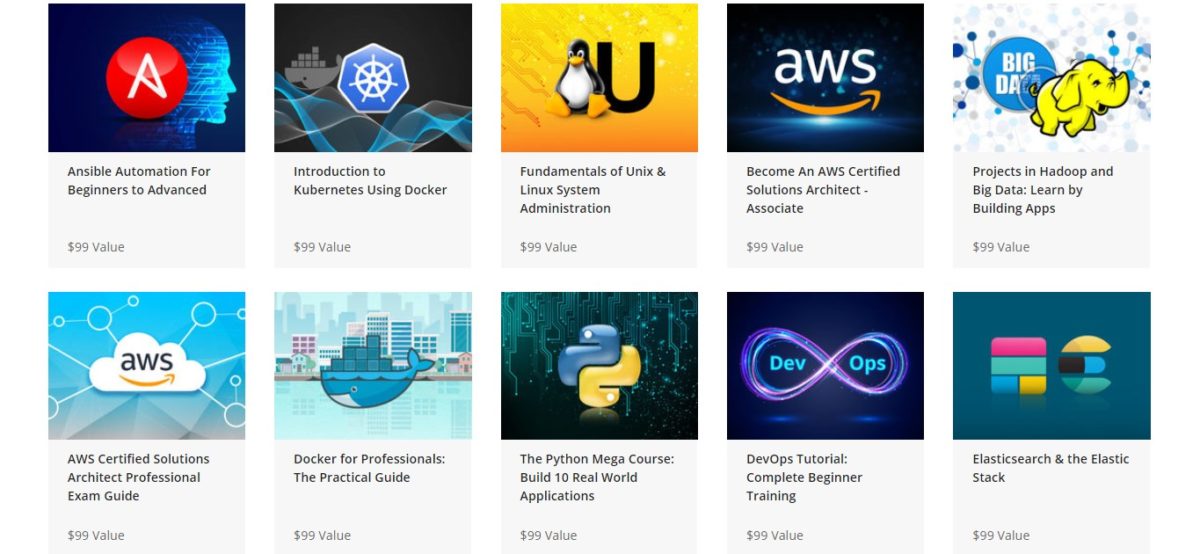 The DevOps Masterclass Lifetime Bundle Courses