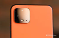 Google Pixel 4 camera closeup