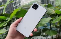 Pixel 4 Clearly White Back