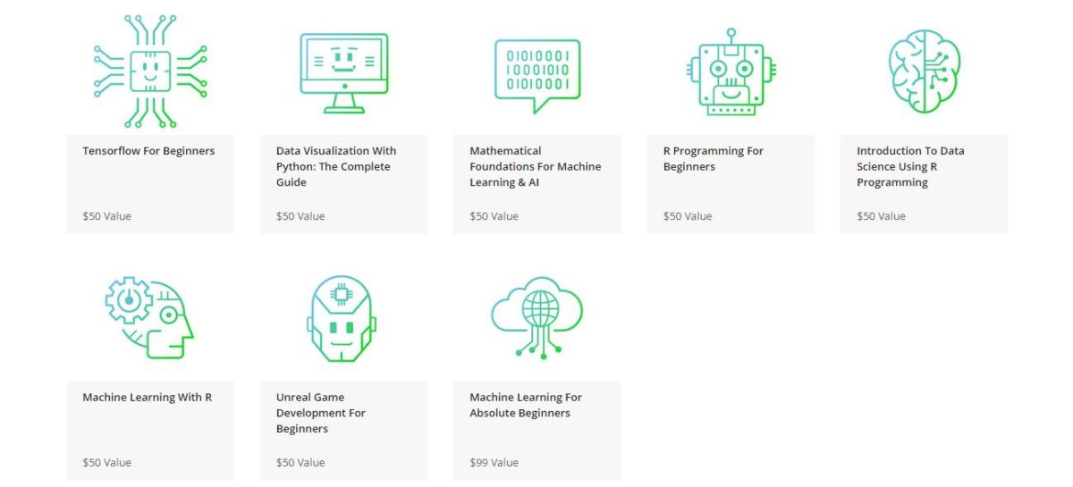 The Machine Learning Masterclass Bundle Courses