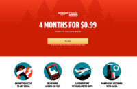 Amazon Prime Music Unlimited pre Black Friday deal