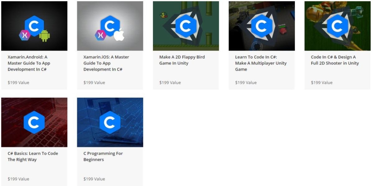 C# Unity Bundle Courses