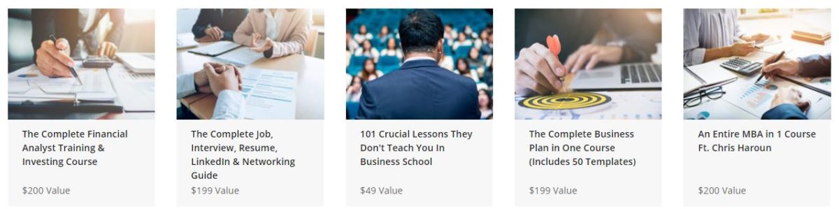 The Ultimate MBA in 1 Bundle Ft. Chris Haroun