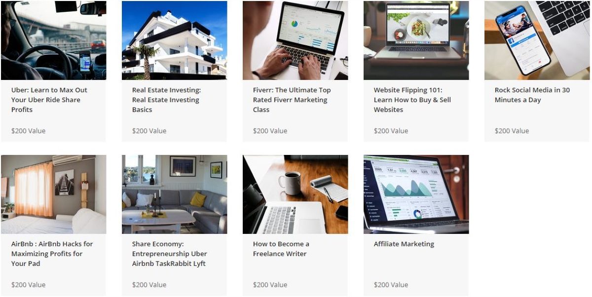 Six-Figure Income Bundle Courses