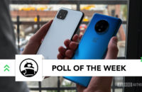 Google Pixel 4 XL vs OnePlus 7T design in hand imp