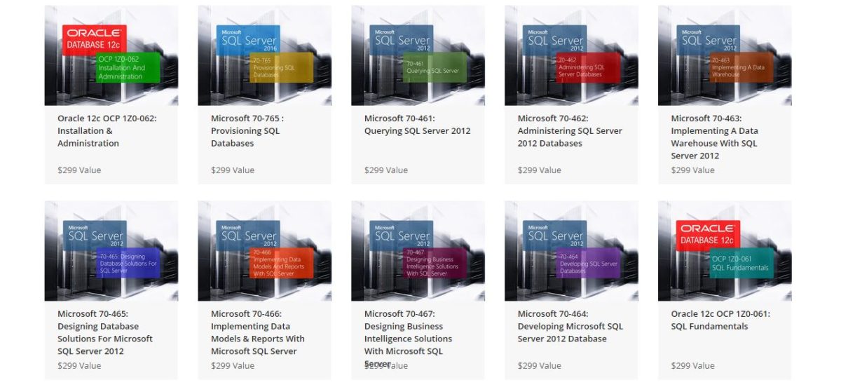 The Complete Microsoft and Oracle SQL Certification Bundle