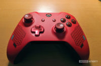 Xbox One wireless controller on a table