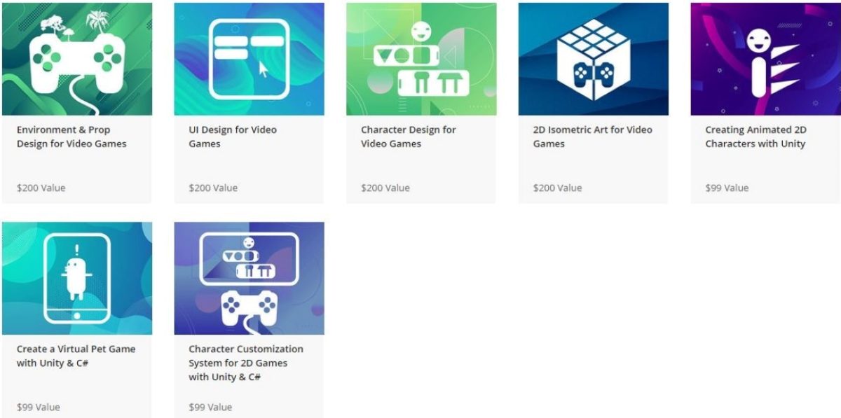 Learn Game Design Bundle courses