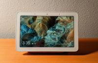 Google Nest Hub on a table