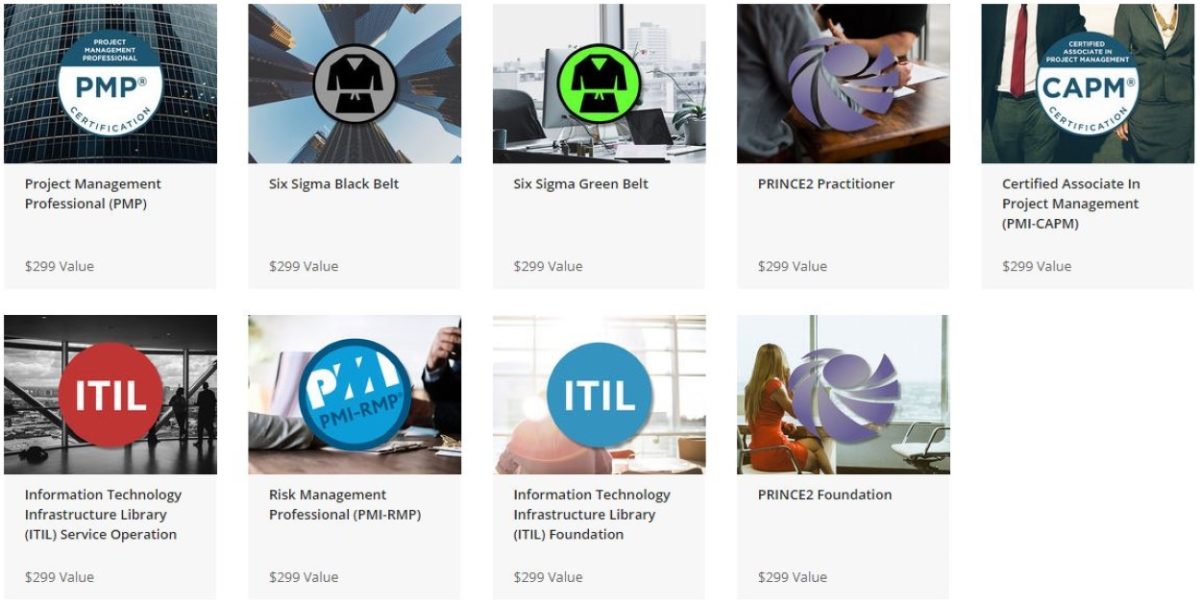 A to Z Project Management Courses