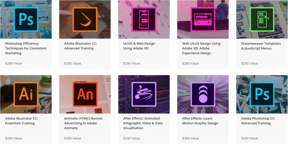 The Ultimate Adobe CC Training Bundle