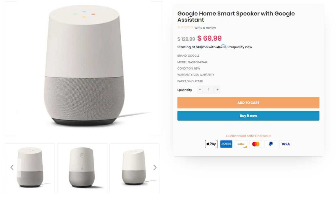 Google Home Smart Speaker Dailysteals Google Home Smart Speaker Dailysteals