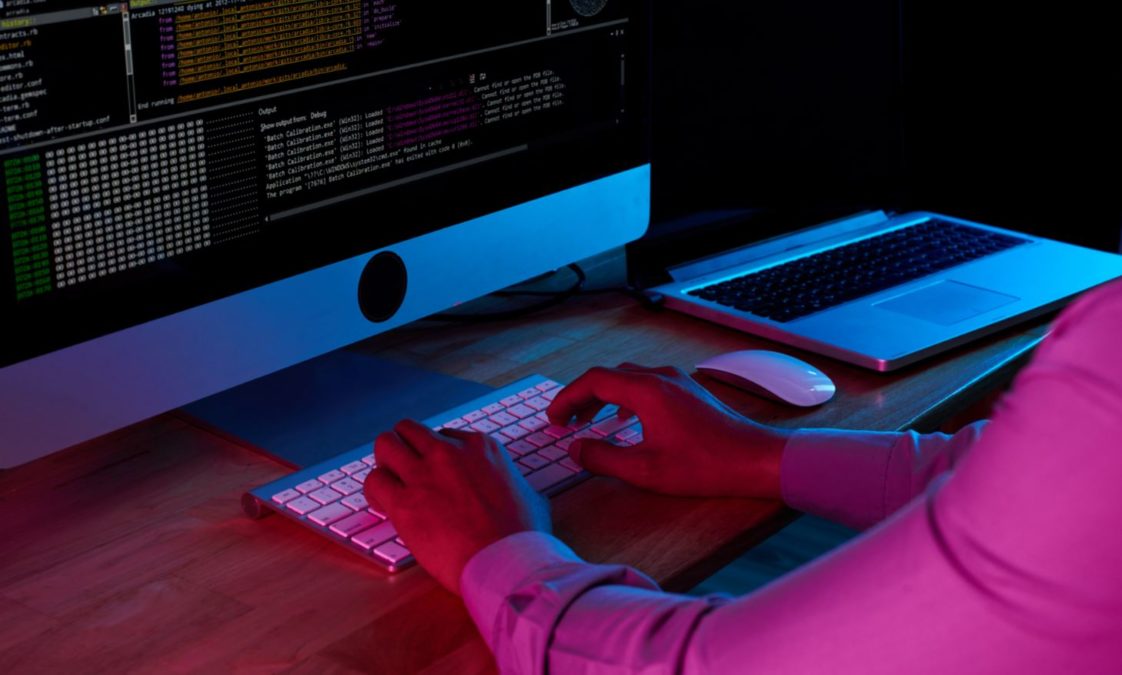 Hacking Typing Keyboard Pay What You Want: The Complete White Hat Hacker Certification Bundle
