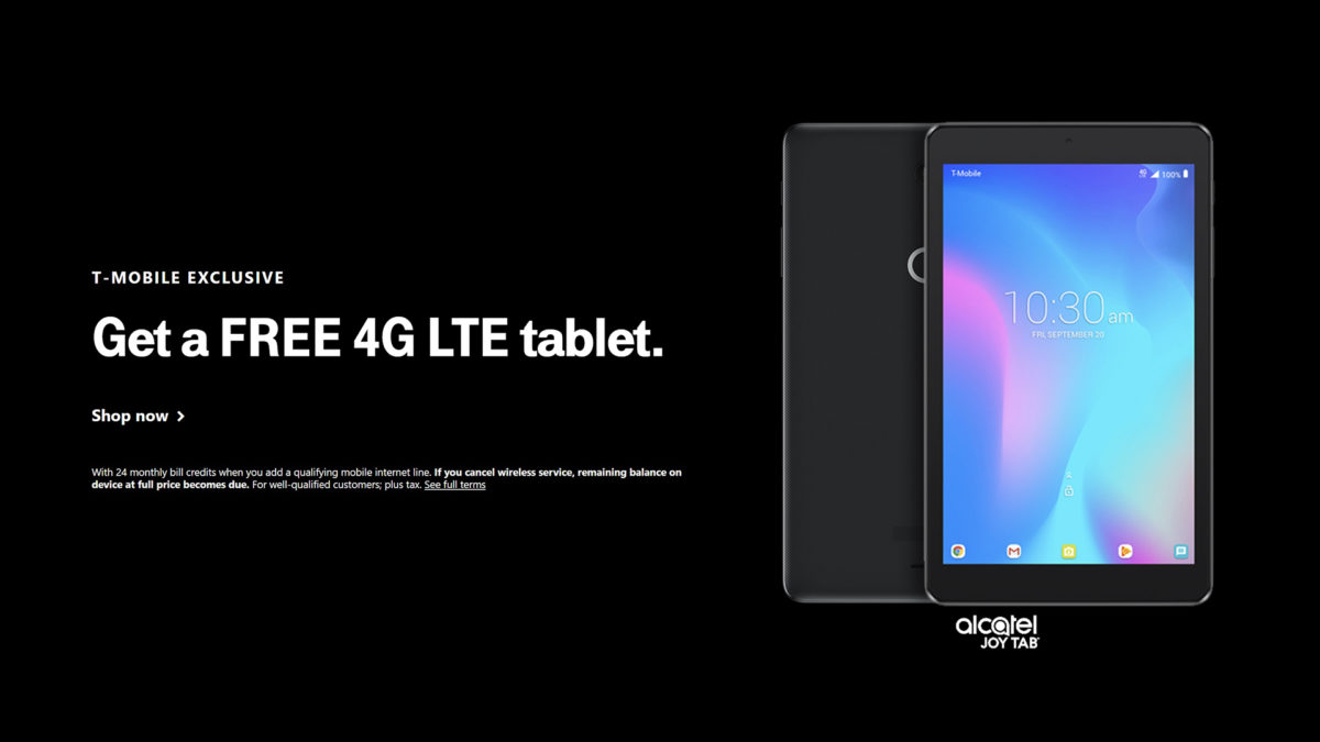 T Mobile Deals Free Tablet