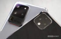 Samsung Galaxy S20 vs Google Pixel 4 XL camera modules profile