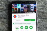 Nova Launcher listing in the Google Play app