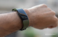 Realme Band wrist shot with display on