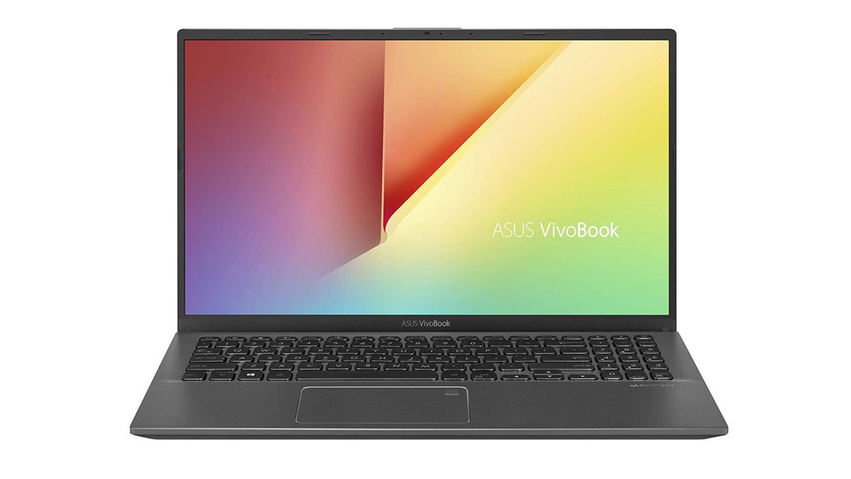 Asus VivoBook 15 on white background