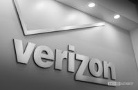 Verizon Wireless logo stock image 6