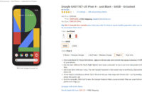 google pixel 4 amazon april 2020