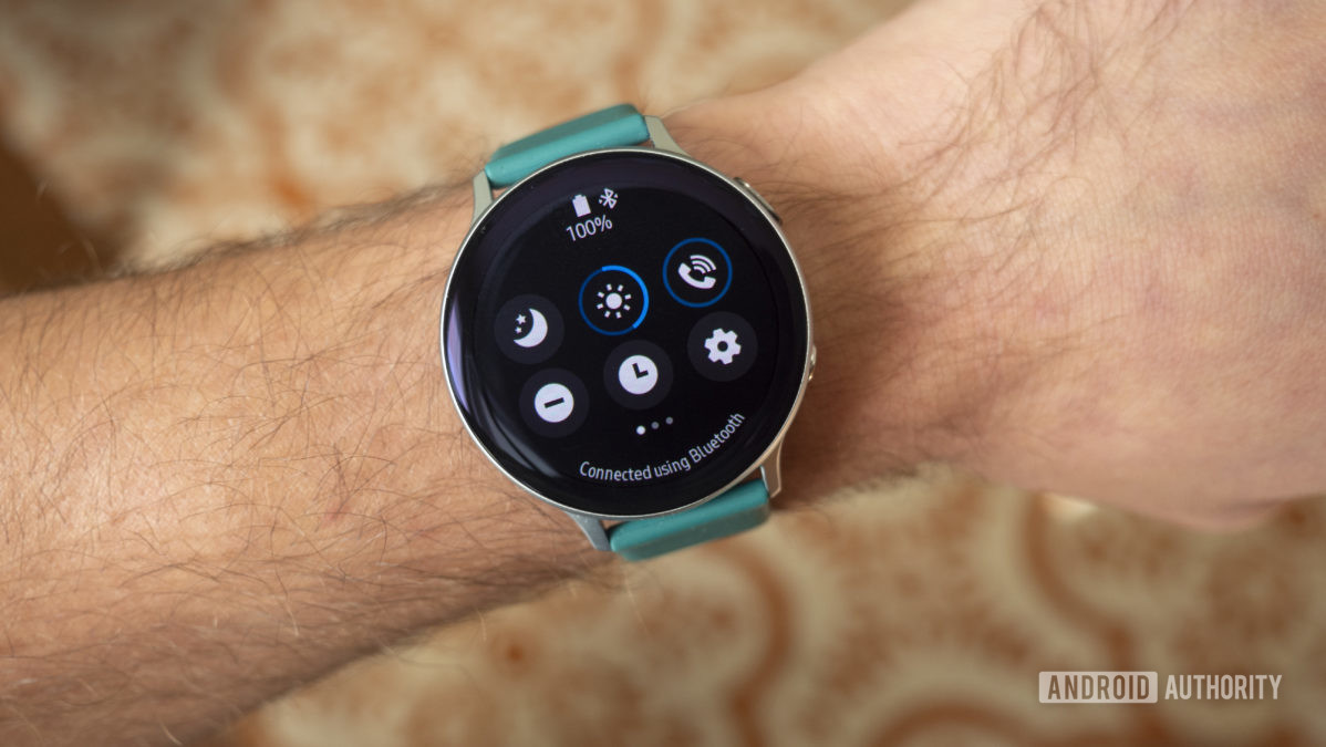 samsung galaxy watch active 2 review quick settings on wrist samsung galaxy watch active 2 review quick settings on wrist