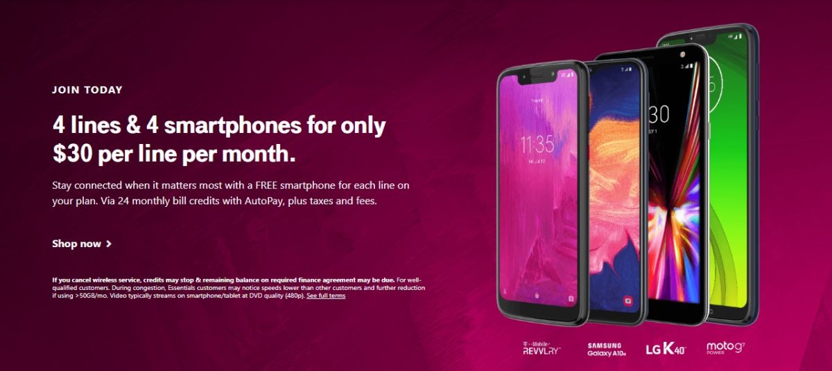 t mobile free phone deal