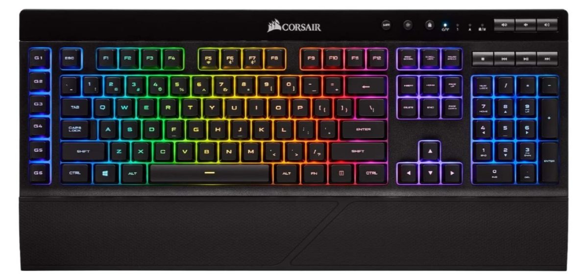 corsair k57 rgb keyboard