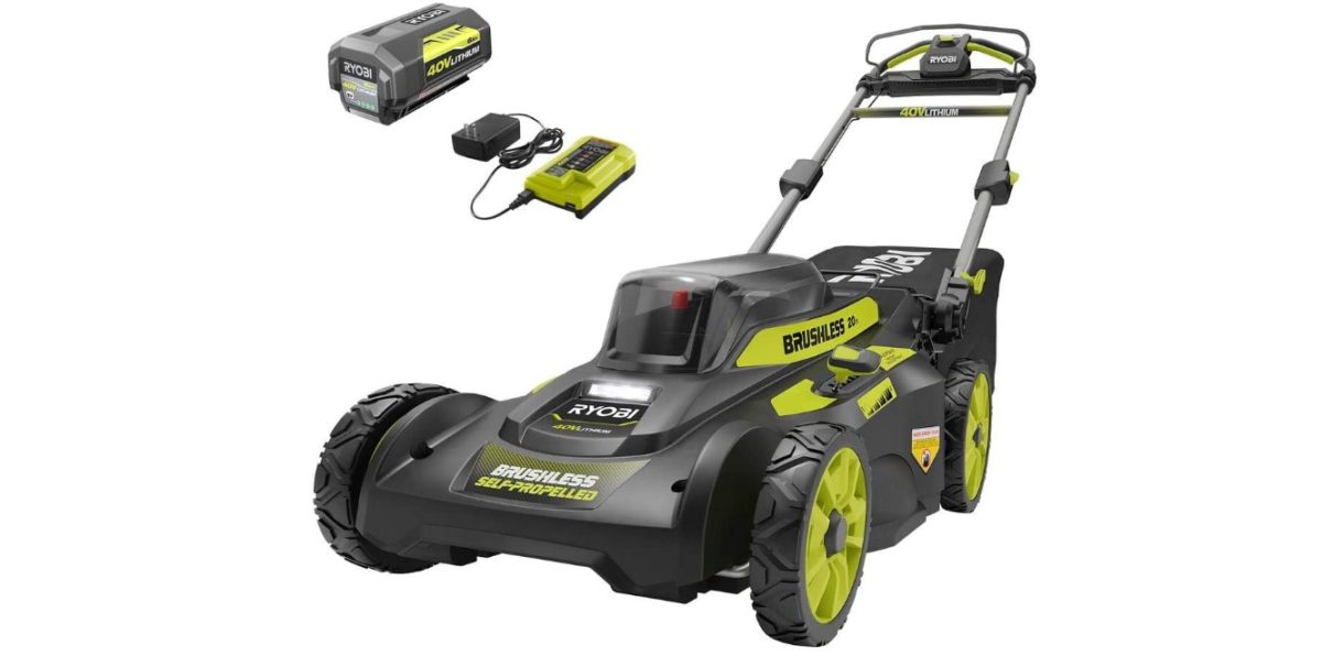 ryobi 20 inch 40 volt mower