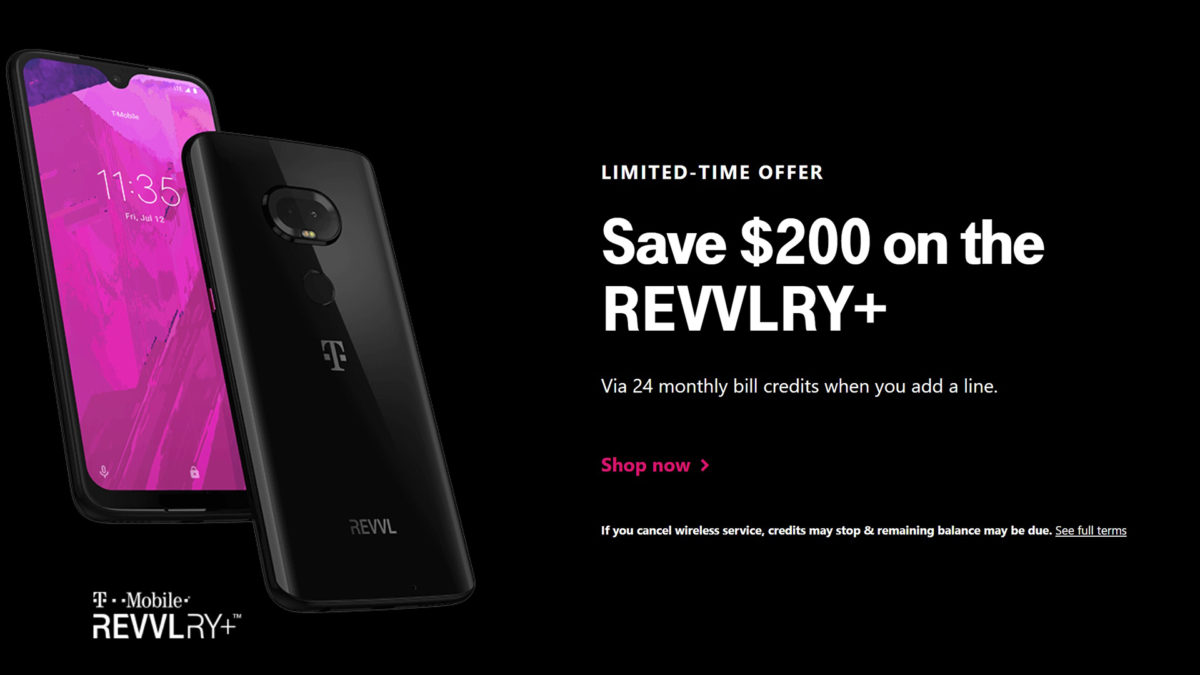 T Mobile Deals Revvlry Plus