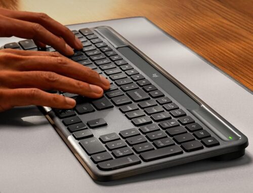 Record markdown on the Logitech Signature Slim Solar Plus keyboard