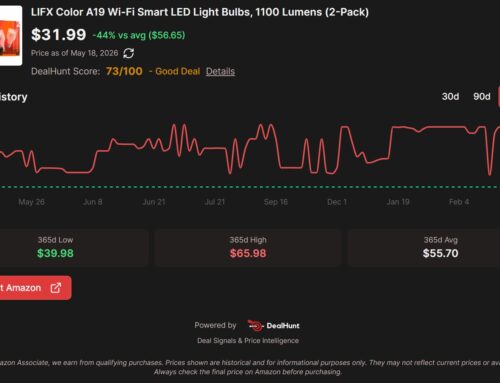 LIFX Smart Light Bulbs at a record 36% off are a solid pick